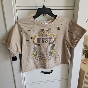 Wild West Tan Kids Shirt